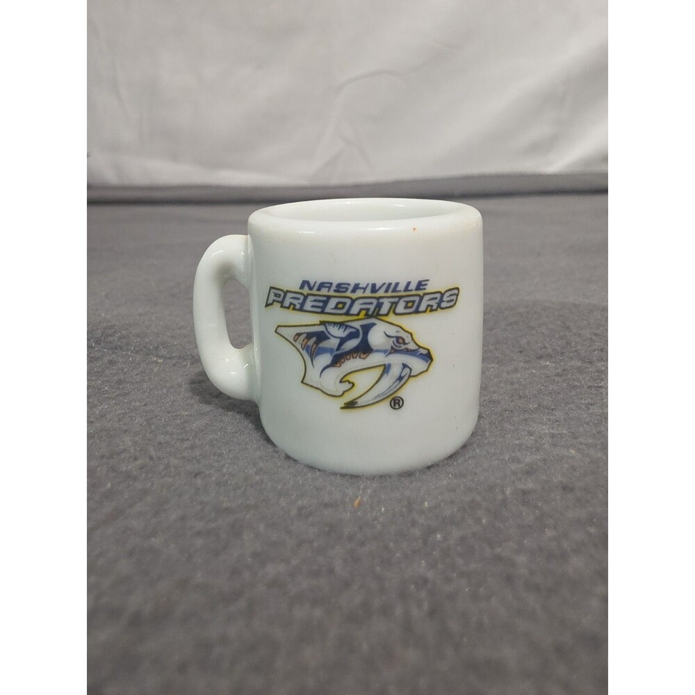 Nashville Predators NHL MINIATURE MINI COFFEE CUP MUG - 1.25 MUG, SHOT GLASS